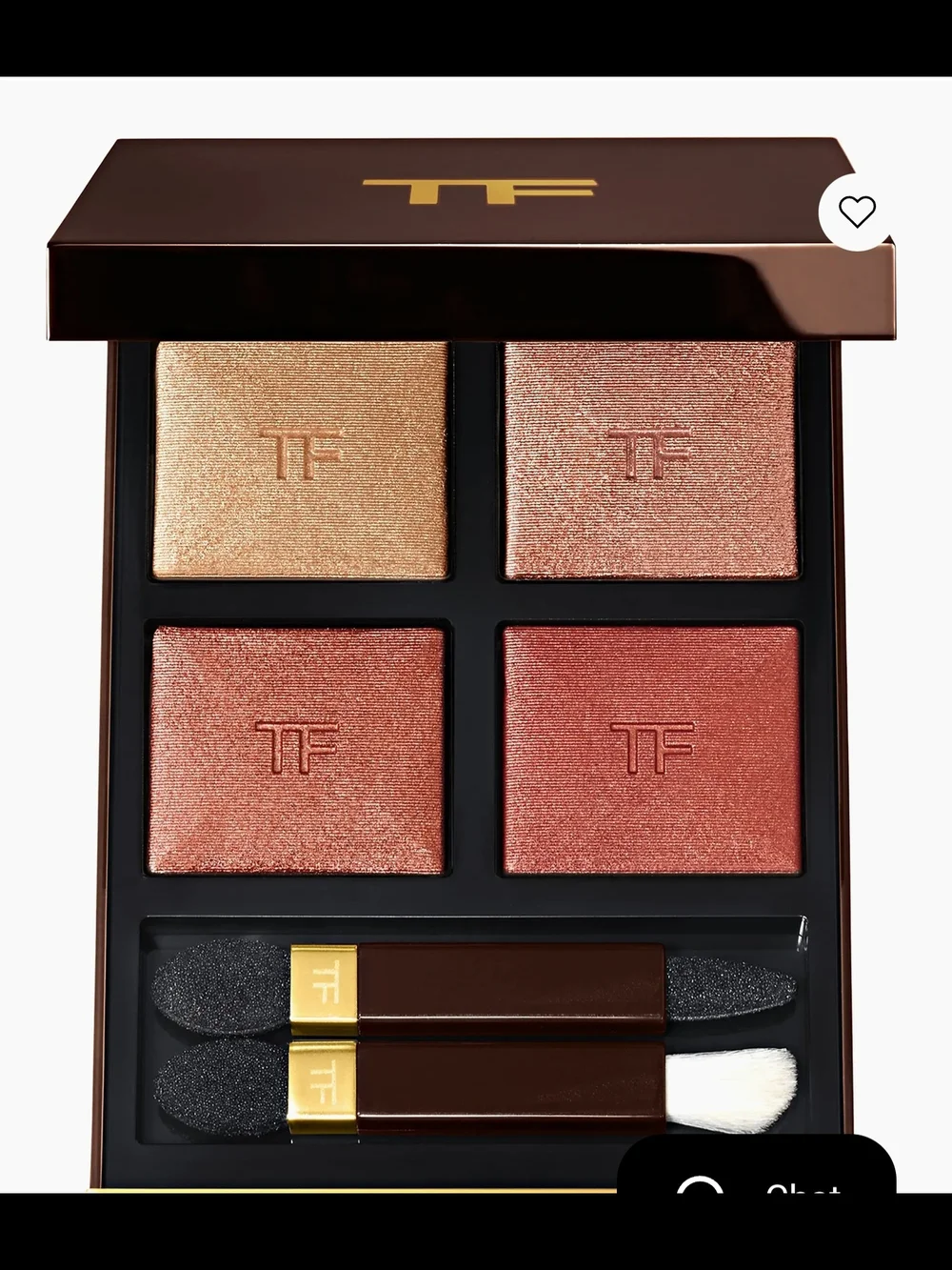 Tom Ford Eye Color Quad Palette In 40 Golden Hour NWOB